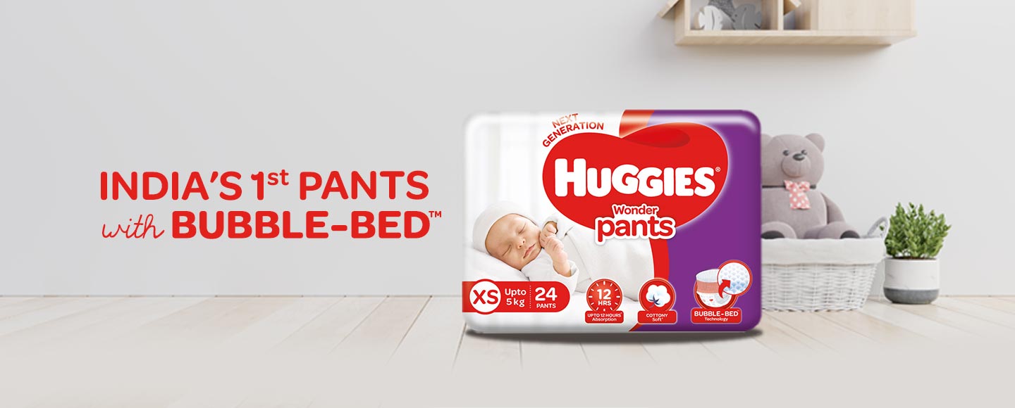 India's No.1 Pants with bubble bed