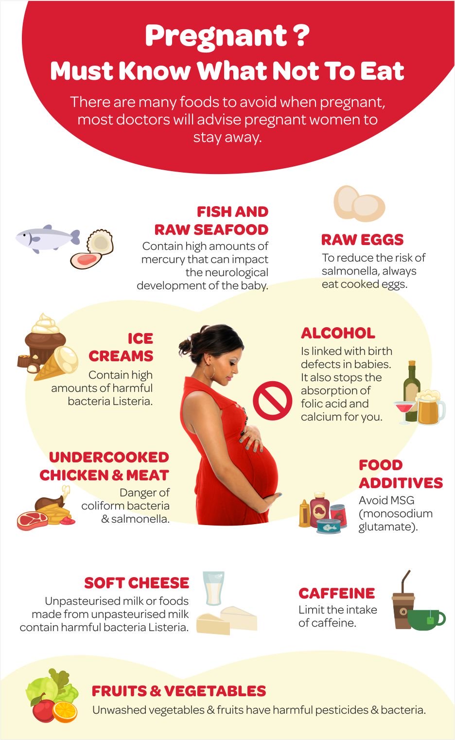 गर्भावस्था में आहार के सुझाव क्या नहीं खाएं 